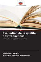 ÉValuation De La Qualité Des Traductions Un ModèLe D'analyse Des Traductions