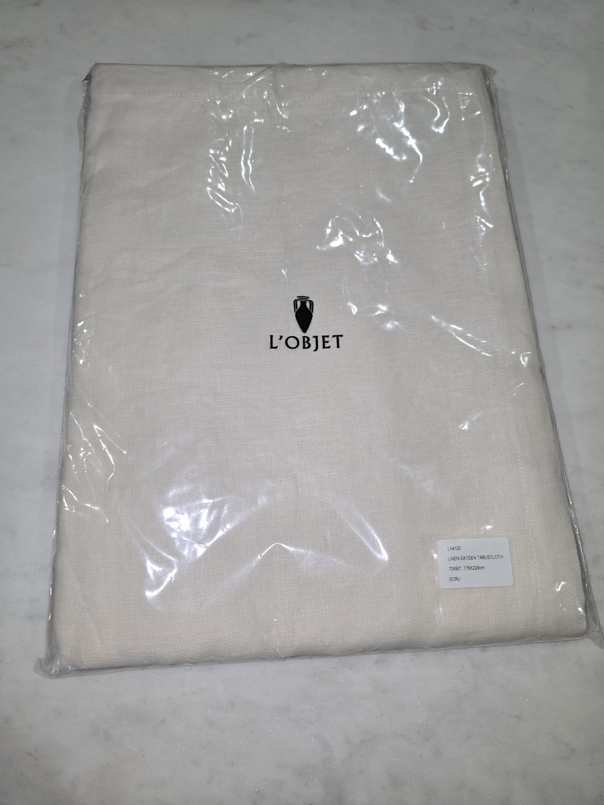 L'objet Linen Sateen Tablecloth