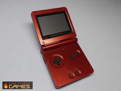 TESTED & WORKING! Red Nintendo Gameboy Advance SP 001 System - 77a