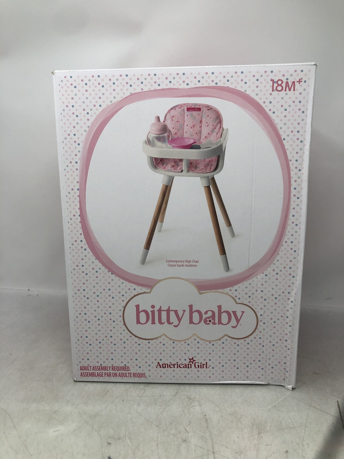 American Girl Bitty Baby Contemporary High Chair Doll Furnit