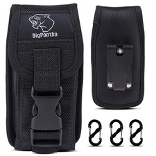 Multitool Sheath w/Flexible Plastic Clip - 5 1/2” Small Multi Tool Pouch for ...