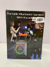 Portable Bluetooth Speaker With Karaoke