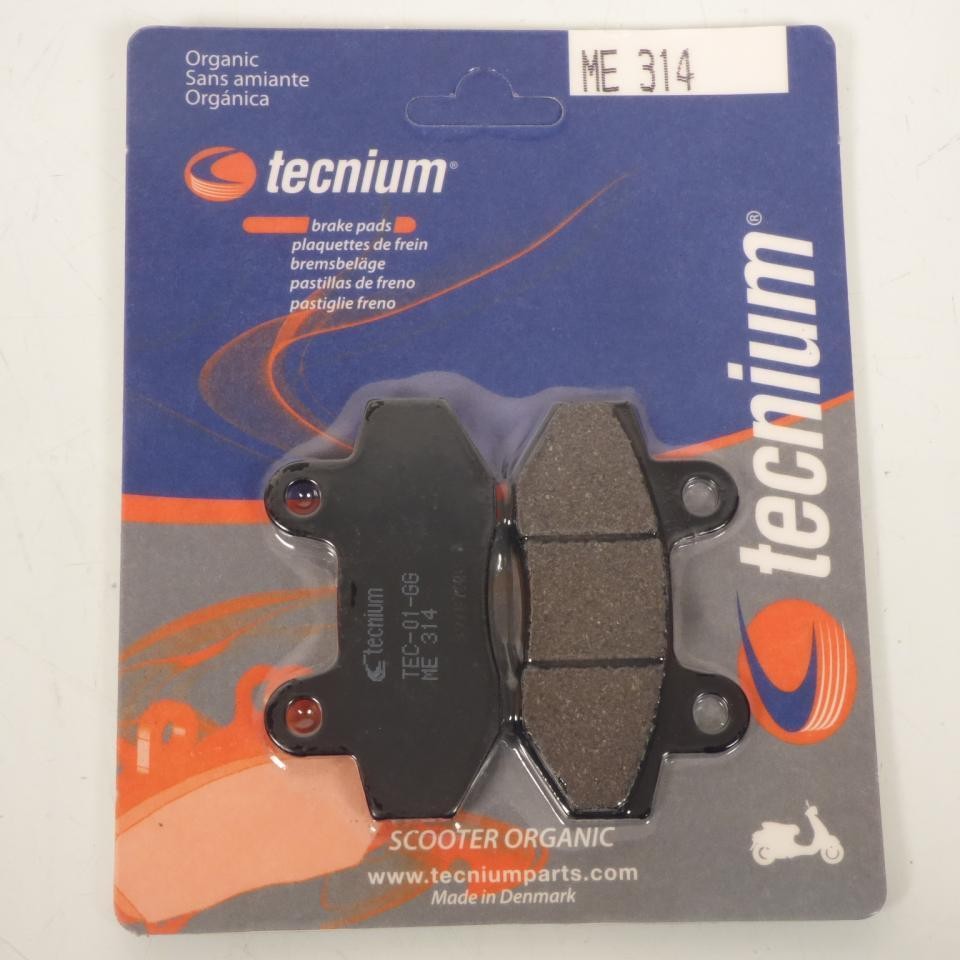Plaquette de frein Tecnium avant gauche pour moto Hyosung GV 1000 Custom 2004 2005