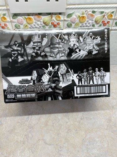 Power Rangers Mighty Morphin Shogun Megazord SMP Minipla Model Kit Kakuranger - Picture 8 of 12
