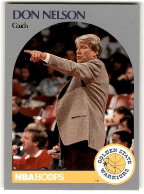 1990-91 Hoops #313 Don Nelson