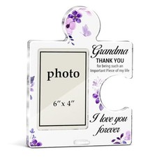 Grandma Gifts Picture Frame, Grandma Birthday Gifts from 6x4 Grandma Multicolor