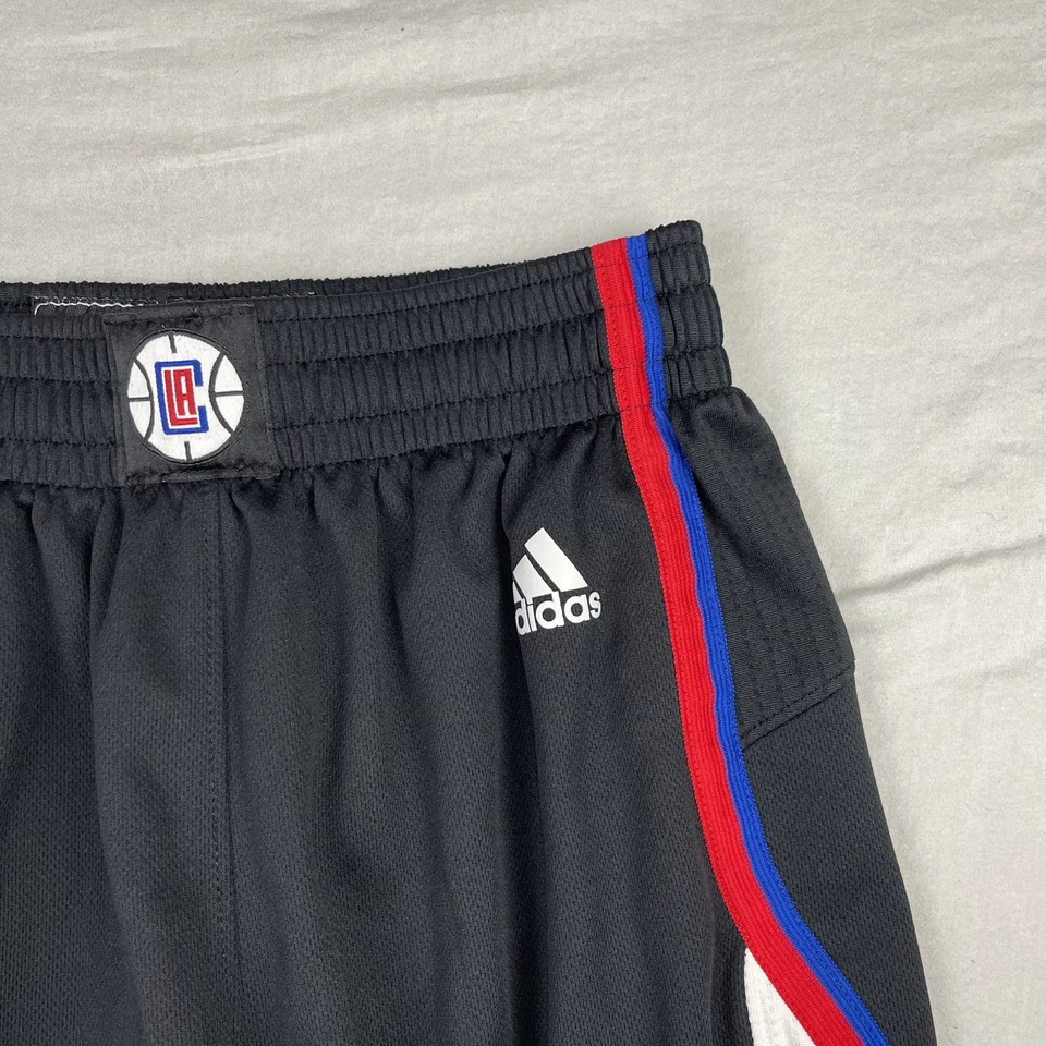 Los Angeles Clippers Shorts Mens Small Adidas Authentics Black NBA Basketball - Image 4 of 4