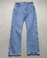 Vintage Wrangler Jeans Womens 9 X 32 Slim Fit Tapered Leg High Rise Y2K Western