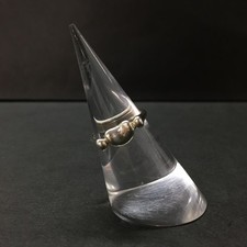 EGA TIFFANY&CO. Srebro 925 Peretti Pierścionek z fasolą ISO rozm:47/3CD0605