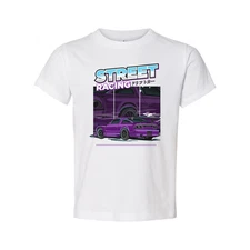 Purple Nissan 240SX Street Racing Graphic T Shirt Unisex Car Enthusiast Apparel