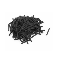 uxcell Wire Wrap Sleeve 2mm Dia 30mm Long Heat Shrink Tubing 280pcs Black