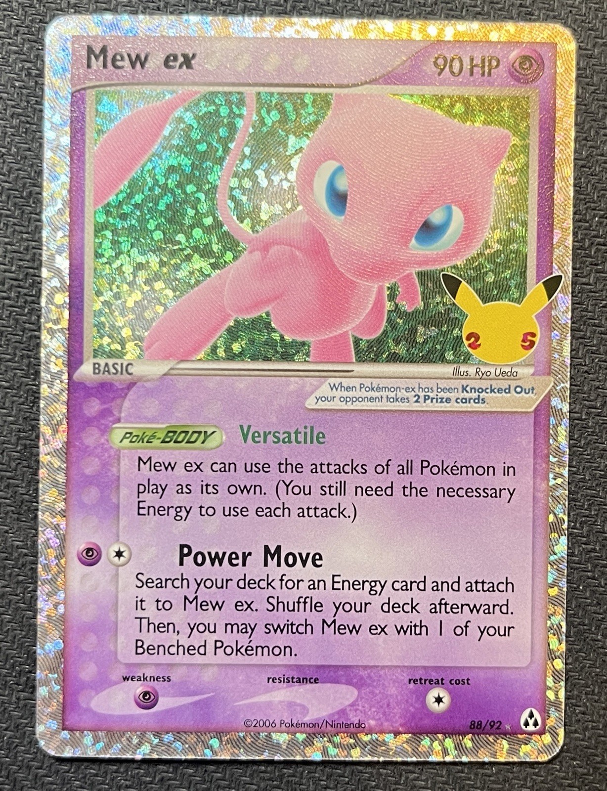 Pokemon Celebrations 25th Anniversary Classic Coll. Mew EX 88/92