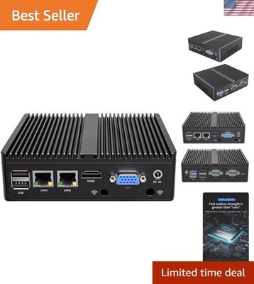 Celeron N2840 Industrial Mini PC - Seamless 4K Display and Enhanced Connectivity