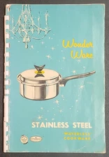 Vintage Cooking Guide - Wonder Ware Stainless Steel Waterless Cookware - 1963