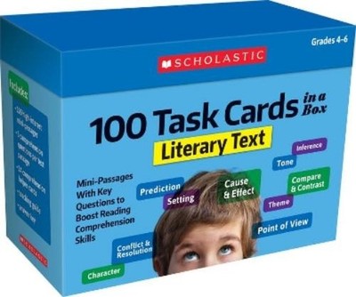 Scholastic 100 Task Cards in a Box: Literary T (Mixed Media Product) (US IMPORT)