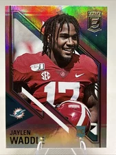 2021 Panini Donruss Elite - Rookies Variations Jaylen Waddle #186 Pink (RC)