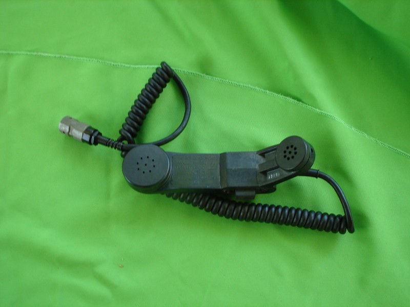 Military H-250 Radio PRC 5 Pin Field Radio Handset