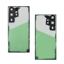 Clear Battery Glass Back Cover Housing Dooor For Samsung Galaxy S23 Ultra