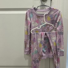 Little Sleepies Two Piece Pajamas 5/6 Easter Girls