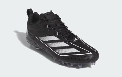 Adidas Mens Adizero Electric.2 Soccer Shoe, Adult, Black/White/Black Soccer Shoe