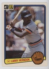 1983 Donruss Larry Herndon #585 2k3