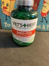 Vet  s Best Shed  Itch Healthy Skin Dogs For 150 Tablets. SS