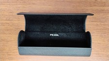 Prada Eyeglasses Black Case Clamshell with Velvet Lining