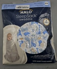 HALO SleepSack Swaddle Newborn Baby Sleep Sack 0-3 Months NB