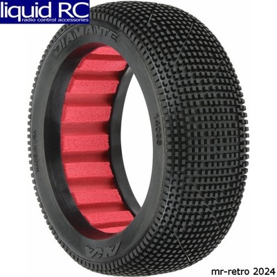 AKA Racing 14035XR 1/8 Diamante SLW F/R Off-Road Buggy Tires 2