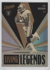 2021 Panini Prestige Living Legends Tim Brown #LL-9 HOF 0f3j