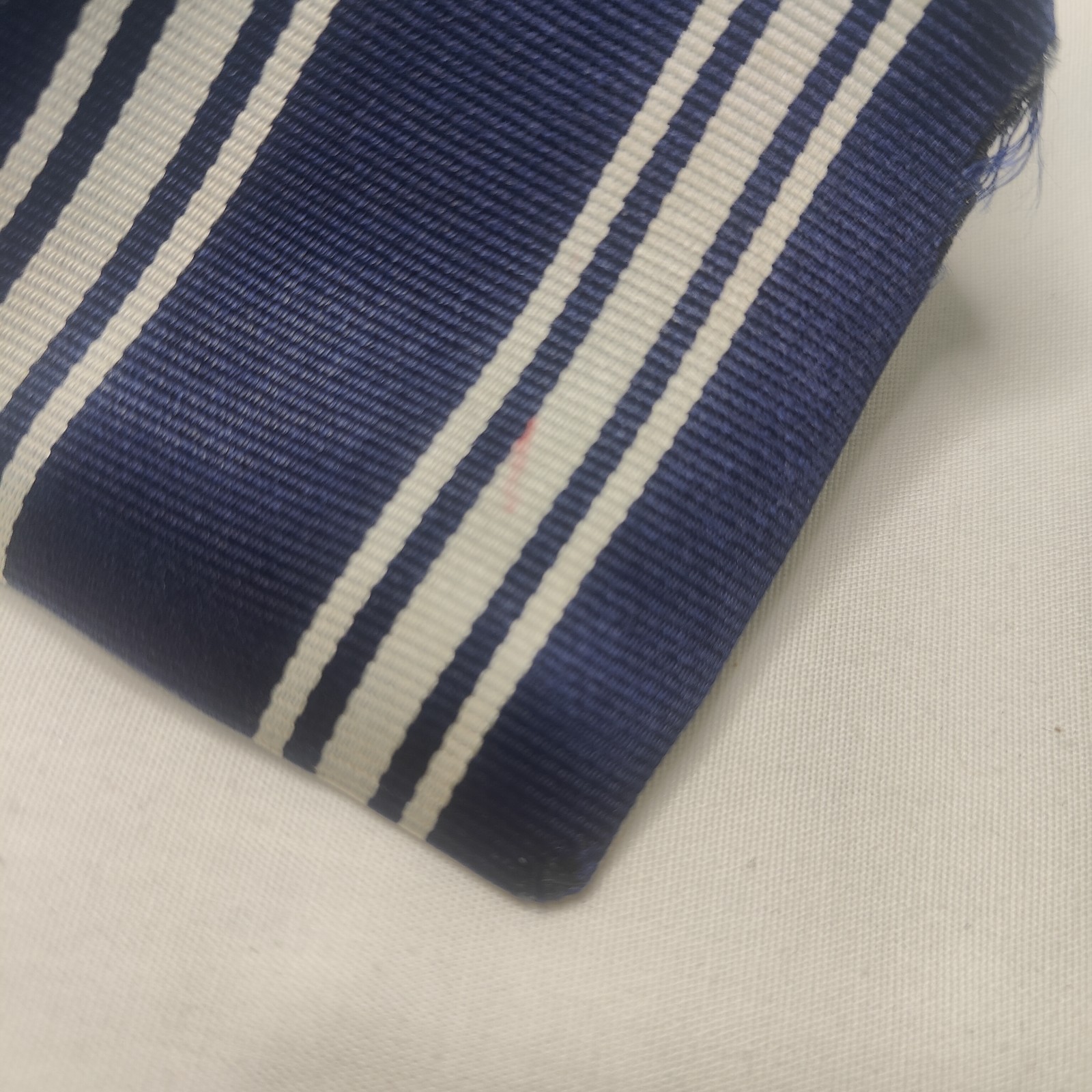 Regent Stripe Navy Blue 100% — view 8