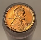 1953-D UNCIRCULATED Lincoln Wheat Penny Cent Roll. Blazing GEM BU RED!!