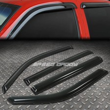 For 09-15 Honda Pilot 4dr Smoke Tint Window Visor Shadesun Windrain Deflector