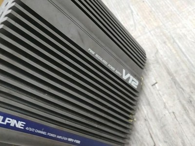 ALPINE V12 MRV-F300S パワーアンプ Alpine MRV-F300S V12 Car Amplifier | Class D | 4/3/2-Channel