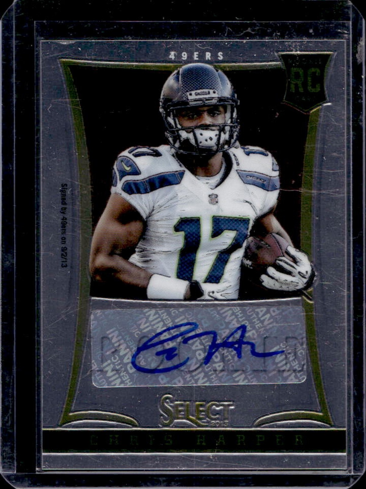Chris Harper Panini Select #164 Autograph