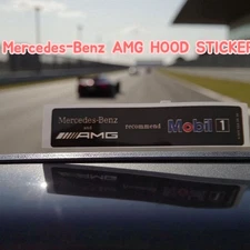 Mercedes-Benz Genuine AMG Mobil 1 Oil Sticker Label Decal NEW Ready to ship FREE
