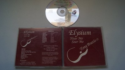Tony Brazis   Elysium: Hear Me Sear Me CD 1995 New Age Chaco Jamoca Music