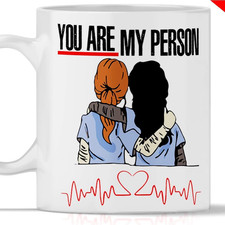 Tazza Grey'S Anatomy YOU ARE MY PERSON. Gadget Mug Greys Anatomy Tributo a Mered