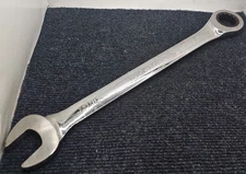 Rock River 1-1/8" Full Polish Long Pattern Combination Wrench 12-Point - Chrome