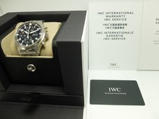 IWC STAINLESS STEEL PILOT IW377710 DAY-DATE CHRONOGRAPH WATCH BOX & PAPERS 2024