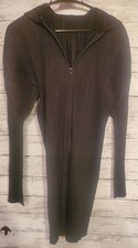 ISSEY MIYAKE PLEATS PLEASE Black Zipper Cardigan Size 3