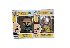 Pop Asia Exclusive 2 pack Old Master Q CHASE with Big Potato Funko Pop
