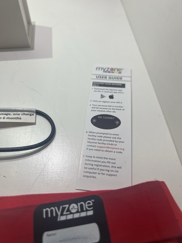 MyZone MZ-3 - Heart Rate Monitor Chest Strap - Bluetooth Rechargeable HRM - VGC - Picture 5 of 6