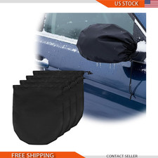 4 Pack Universal Car Side Mirror Covers Waterproof Snow Protection Frost Ice 4 Pack Universal Car Side Mirror Covers Waterproof Snow Protection Frost Ice