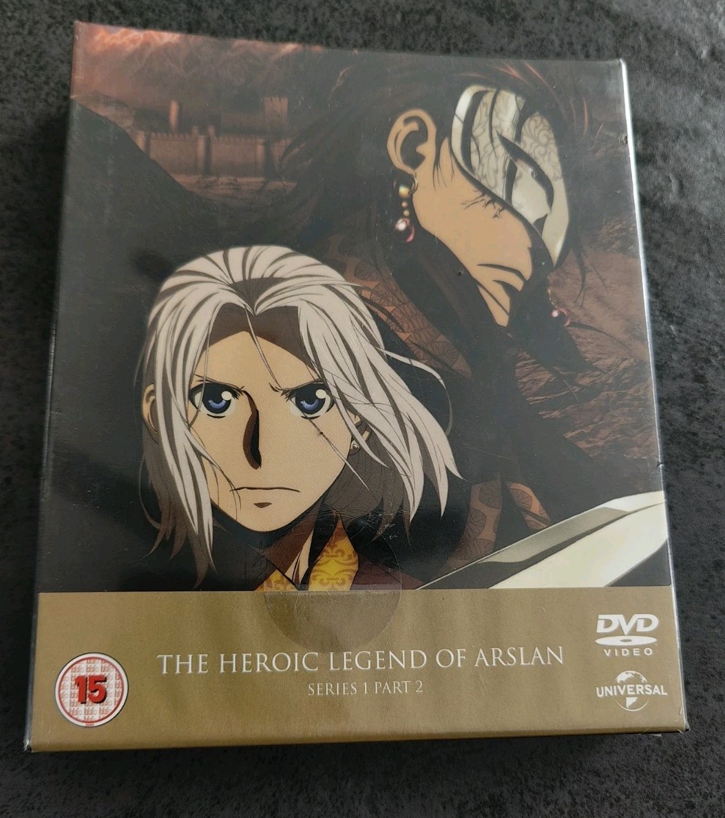 The Heroic Legend of Arslan - Series 1 Part 2 - Complete (DVD, 2016) New Sealed