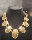 Copper & Brass Statement Necklace Bright Shiny Vintage Made in Mexico — photo 1