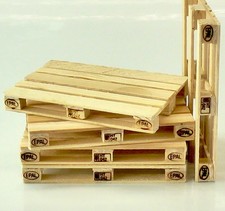 1:14 Scale Real Wooden Euro Pallets. Highly Accurate. Suit Tamiya RC etc.