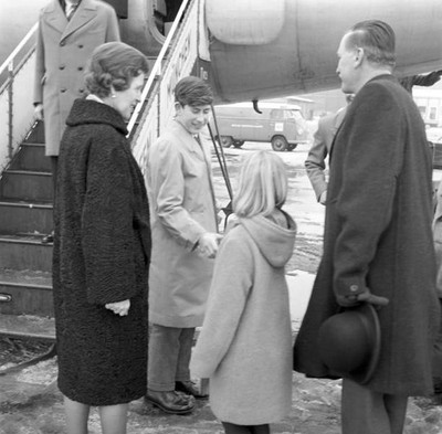 Prince Charles Queen Elizabeth II's son arrives for his first visi- Old Photo 3