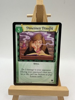Harry Potter Trading Card Game Wizards 2001 59/80 Schläfrigkeit Zugzauber