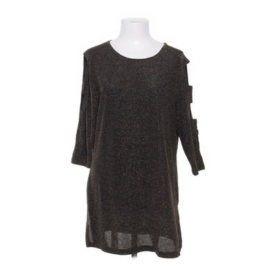 Vivien Caron, Bluse, Größe: 48, Schwarz/Gold, Polyamid/Polyester, Damen #JN1